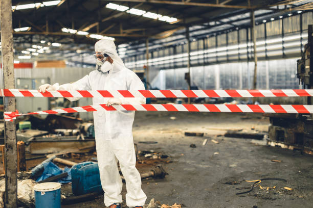 Professional Biohazard technician working in Boulder, CO